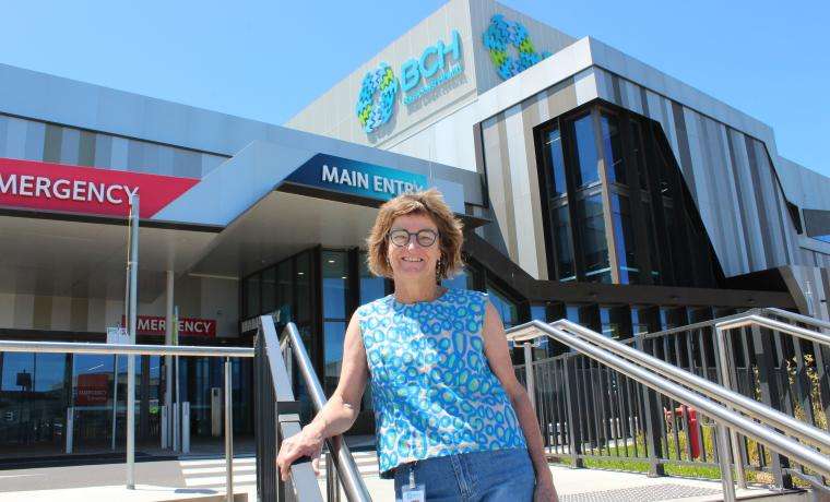 Professor Sonia Grover, Paediatric Gynaecologist at the Royal Children’s Hospital, is providing expert healthcare to young people from across the Bass Coast. She’s pictured at Wonthaggi Hospital.