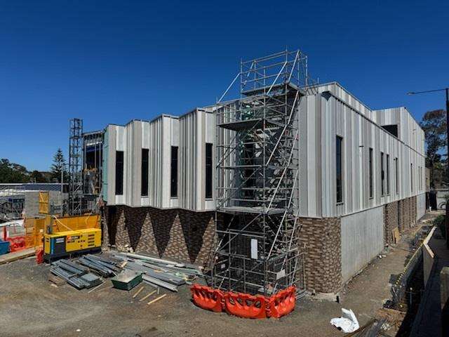 The rear of the Phillip Island Community Hospital on 11 November 2024.